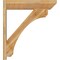 Ekena Millwork Legacy Slat Rough Sawn Outlooker, Western Red Cedar, 8"W x 36"D x 40"H OUT08X36X40LEC06RWR - alternate 2